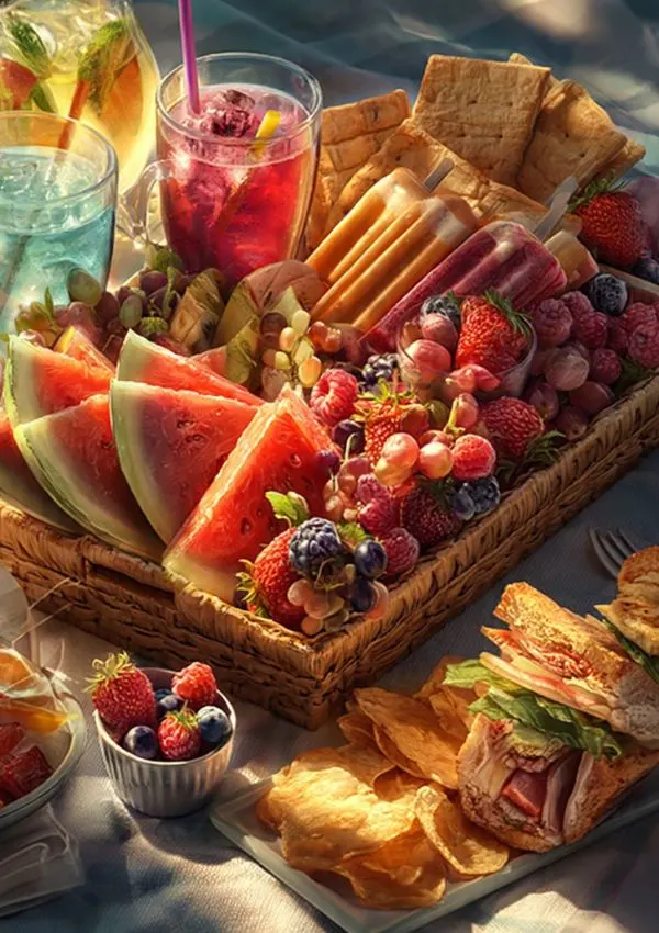 Summer Snack Basket