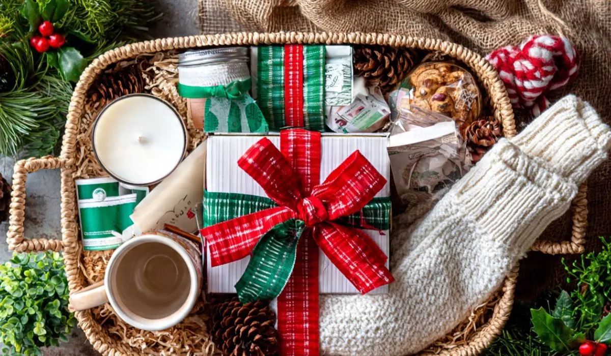 Teacher Gift Basket Ideas Christmas