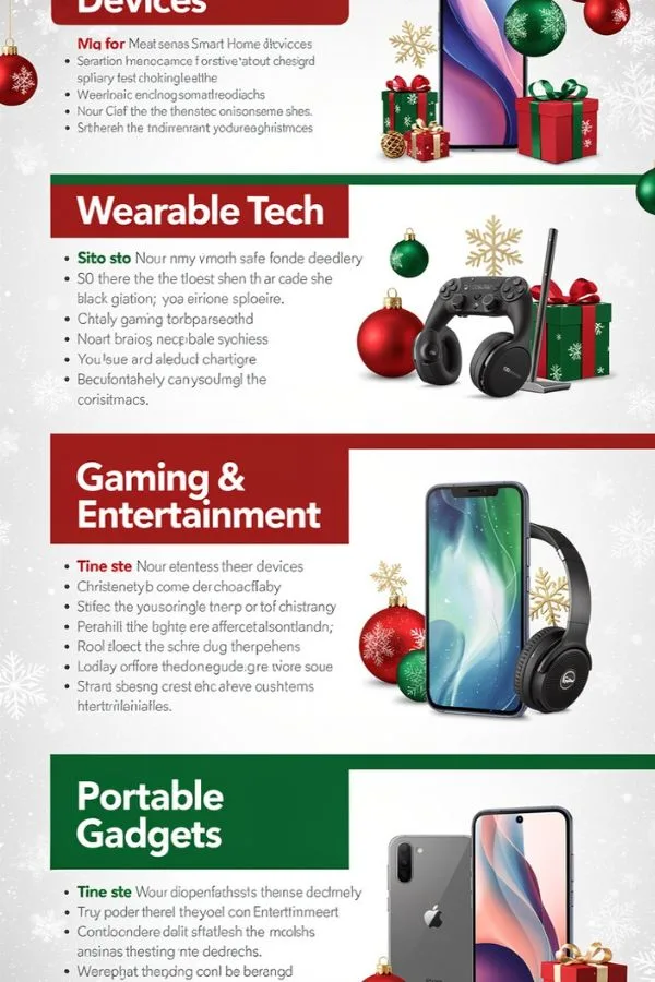 Tech and smart gifts