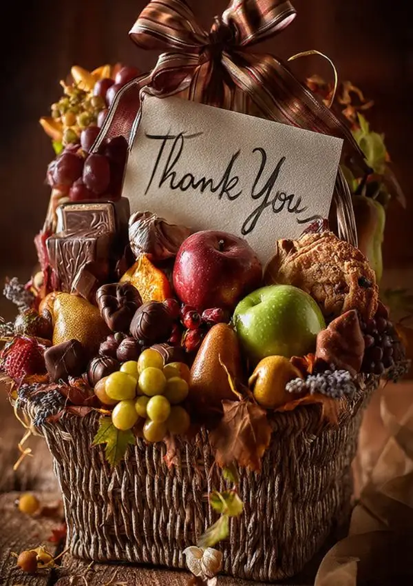 Thank You Gift Basket