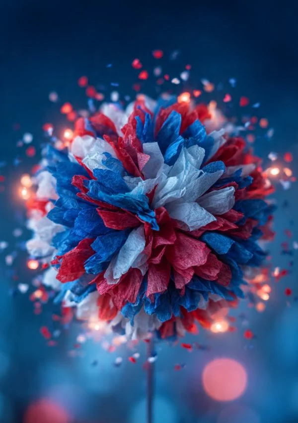 Tissue Paper Fireworks