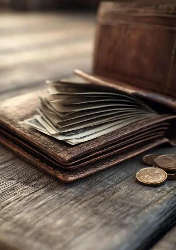 Wallet with Cash