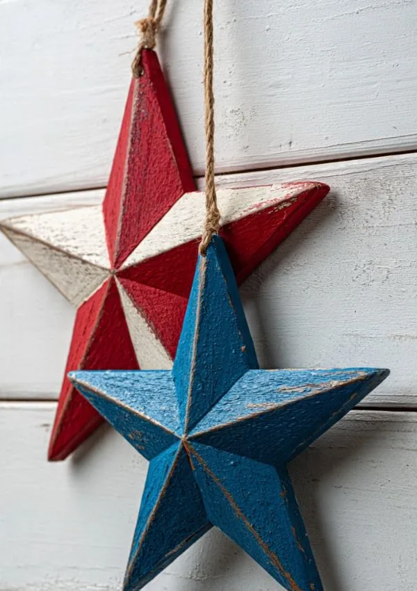 Wooden Star Wall Decor