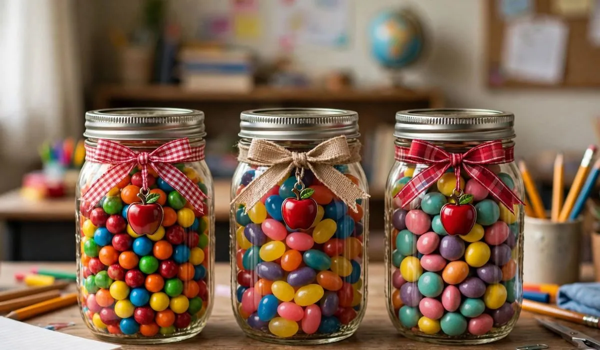 1st Day Of School Teacher Gift Candy