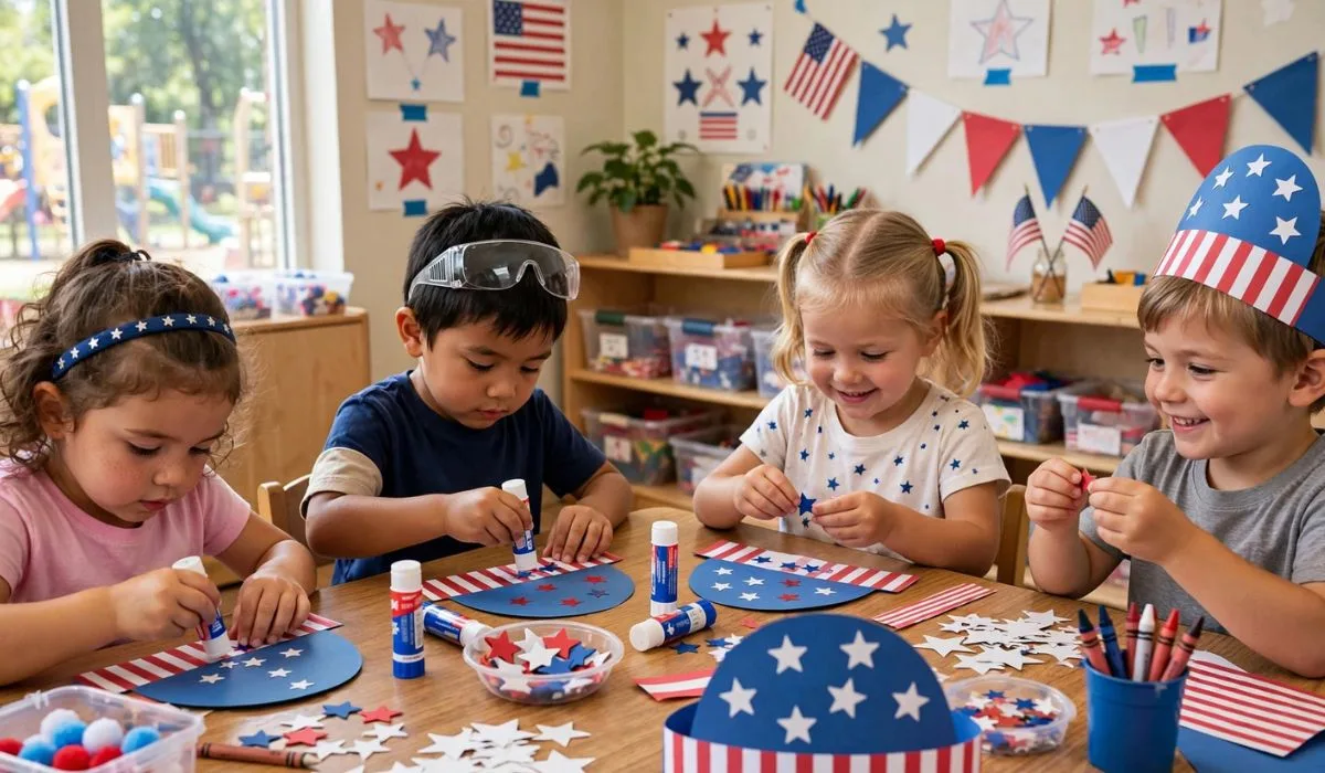 4th Of July Crafts For Preschoolers Hats