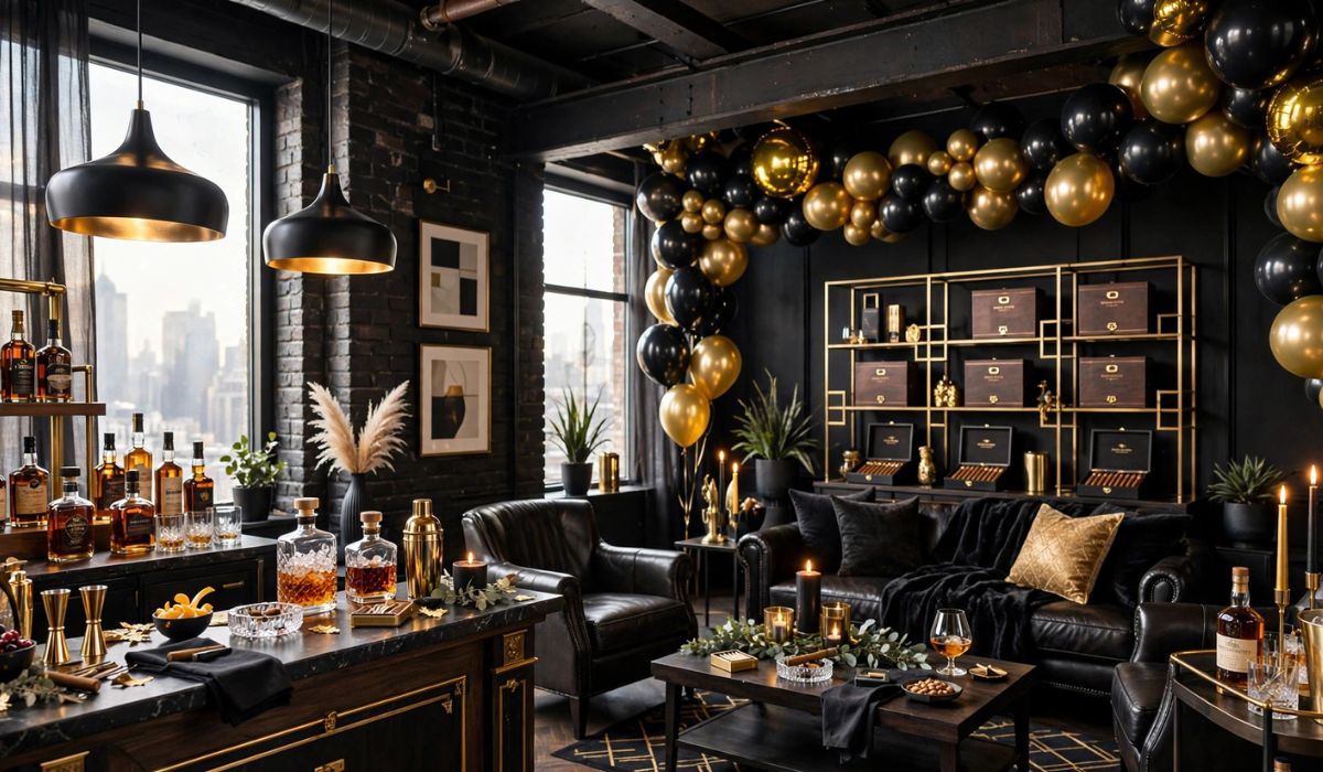 50th birthday party ideas for men