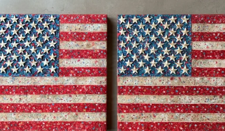 American Flag Craft