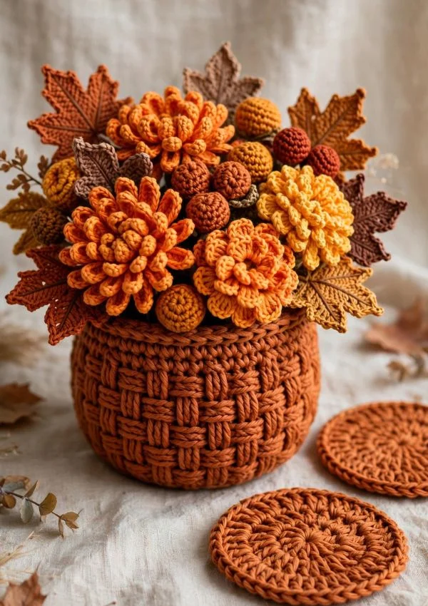 Autumn Blossom Pot