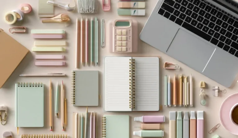 Back To School Supplies Aesthetic
