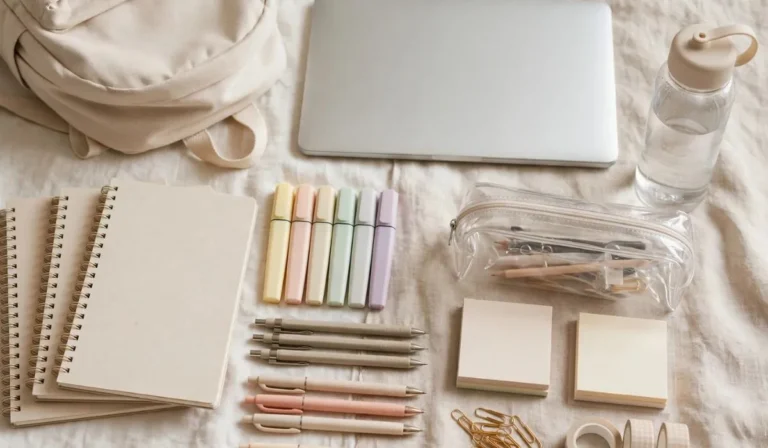 Back To School Supplies Aesthetic List