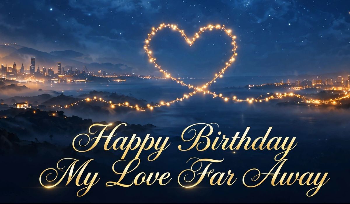 Birthday Wishes For Him Long Distance