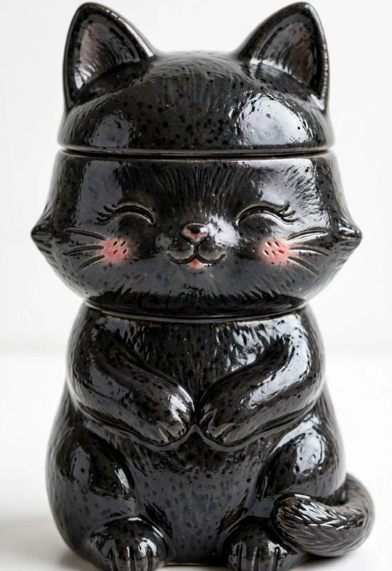 Black Cat Cookie Jar