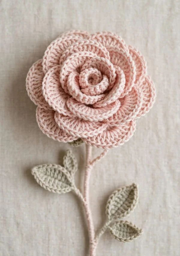 Blush Rose Flower