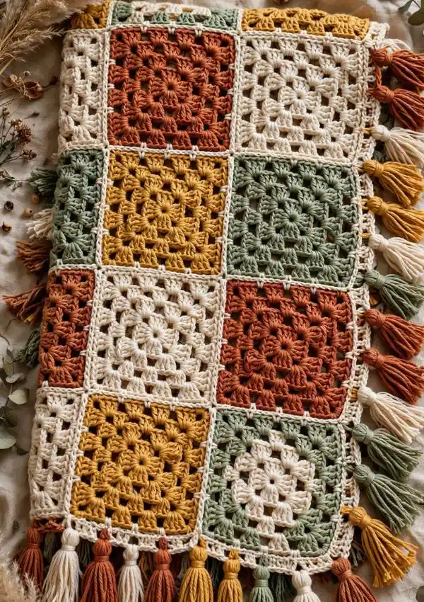 Boho Granny Square