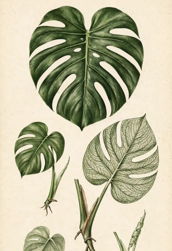 Botanical Plant Posters
