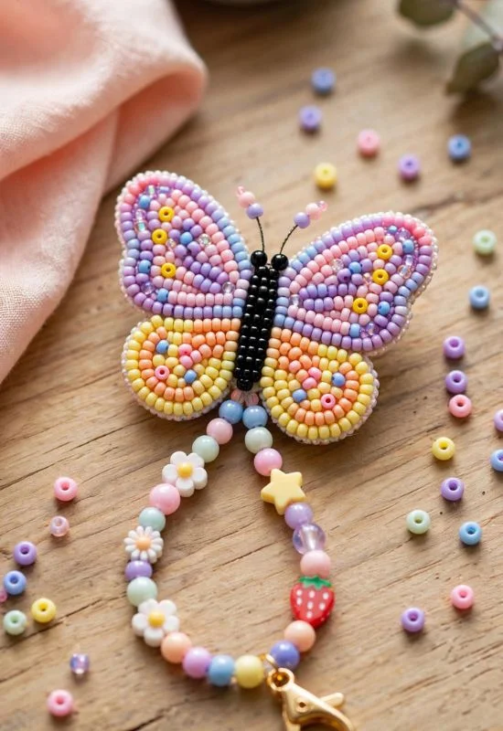 Butterfly Phone Charm