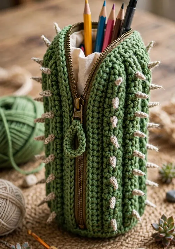 Cactus Pencil Case