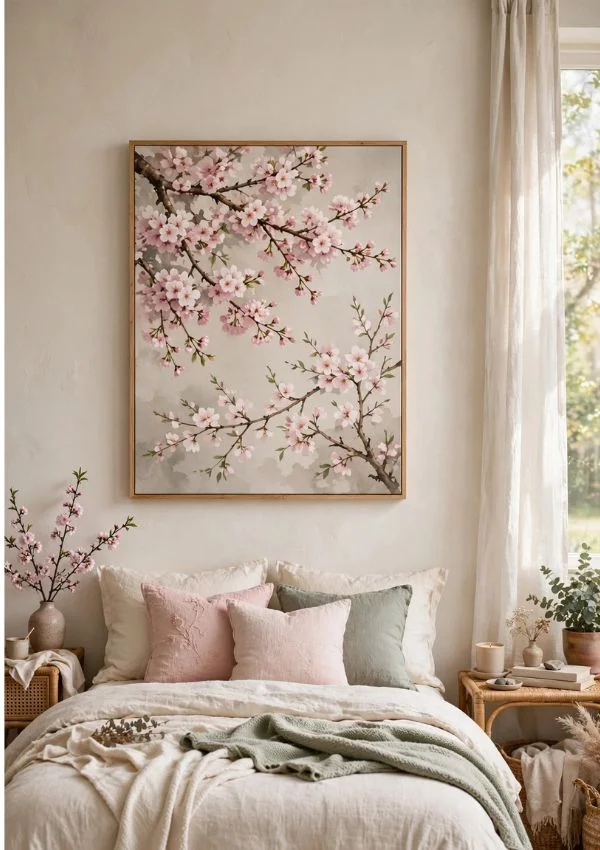 Cherry Blossom Wall Art