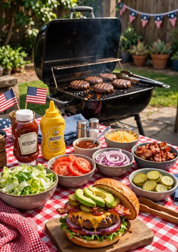 Classic Backyard BBQ Burgers
