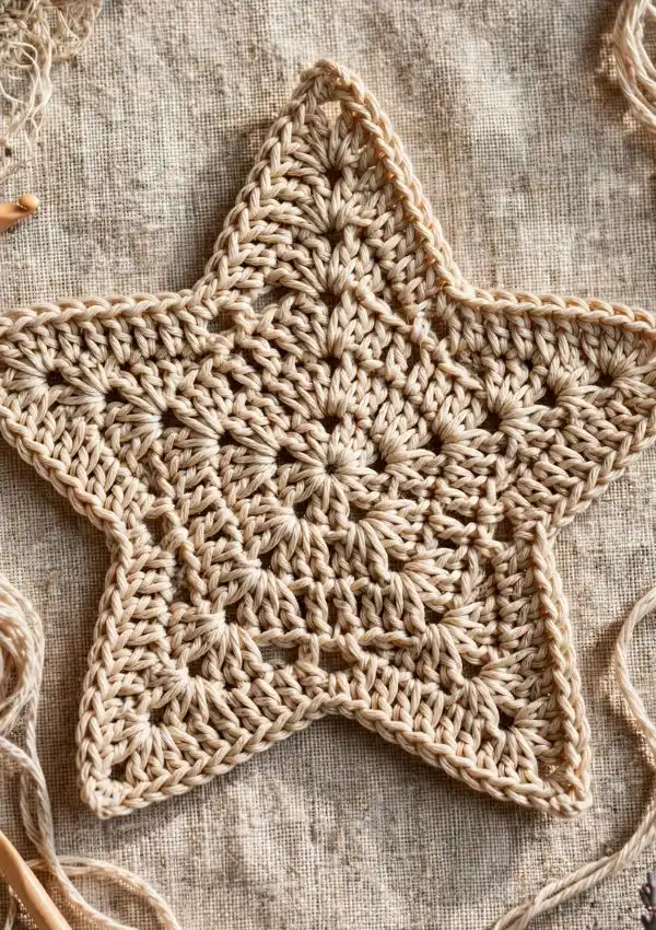 Classic Five-Point Star Crochet Pattern