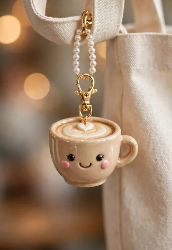 Coffee Cup Charm