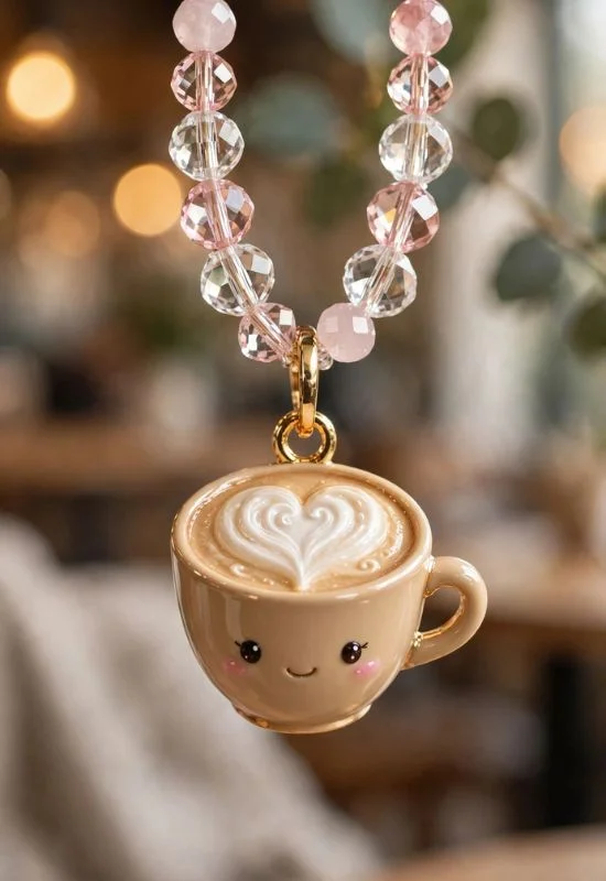 Coffee Cup Charm