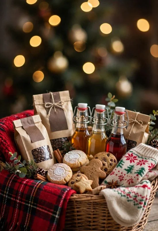Coffee Lover's Christmas Basket