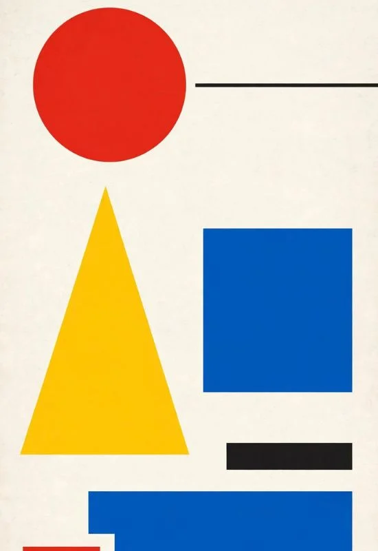 Color Block Poster