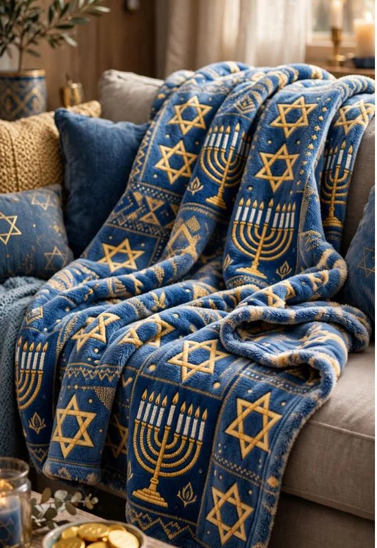 Cozy Hanukkah Blanket