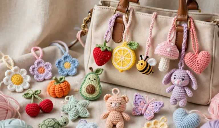 Crochet Bag Charms