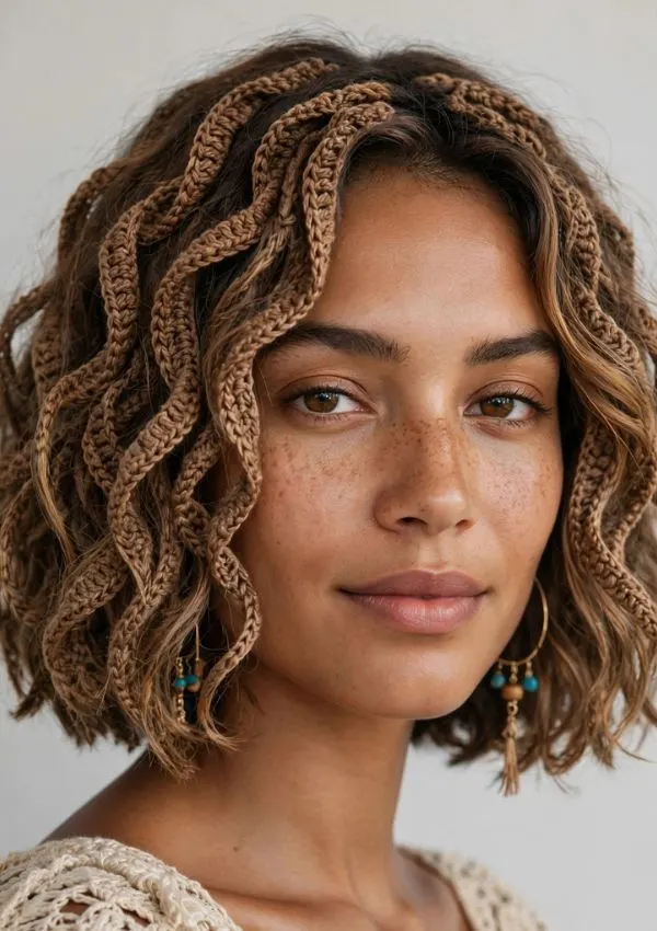 Crochet Boho Bob