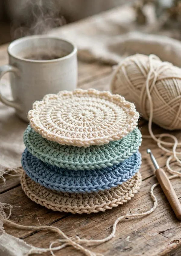 Crochet Coasters