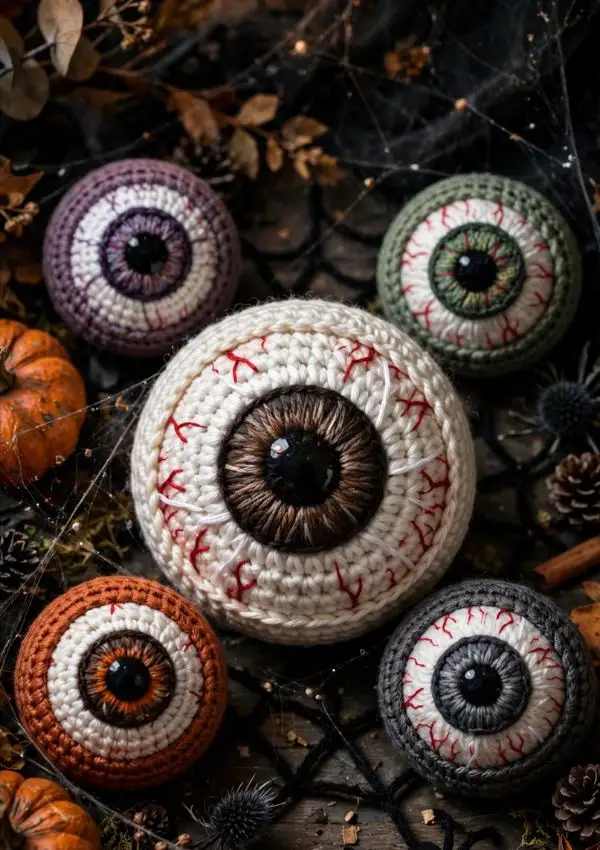 Crochet Eyeball