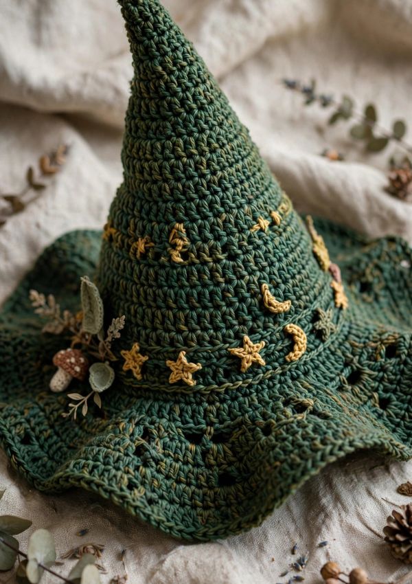 Crochet Witch Hat