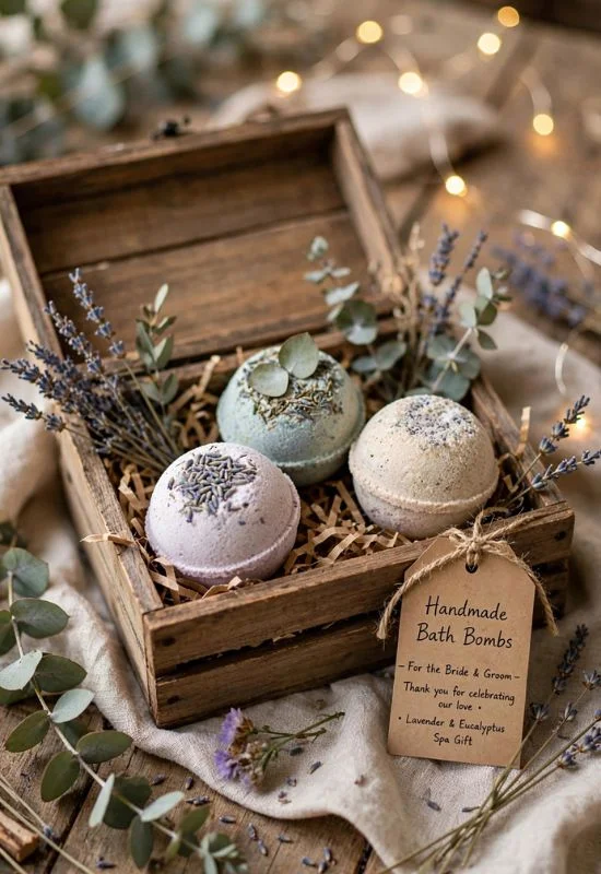 DIY Bath Bomb Gift Box