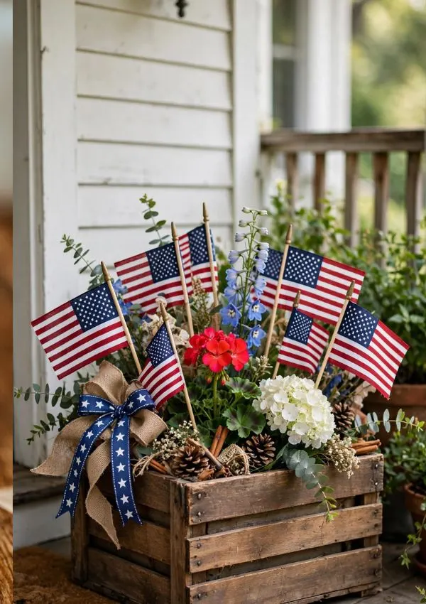 Decorative Porch Crate
