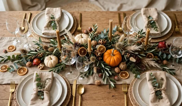 Elegant Thanksgiving Table Decor