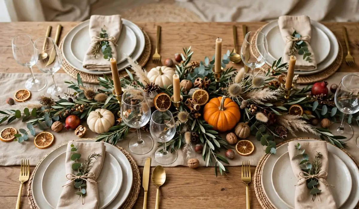 Elegant Thanksgiving Table Decor