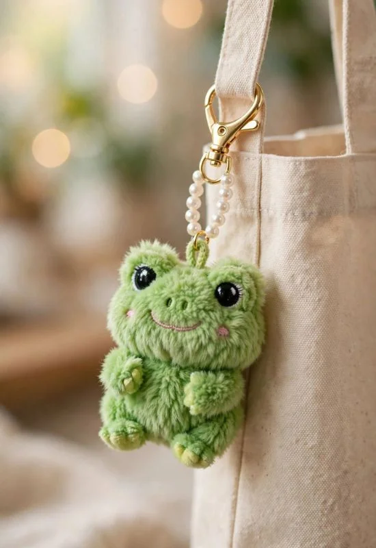 Frog Bag Charm