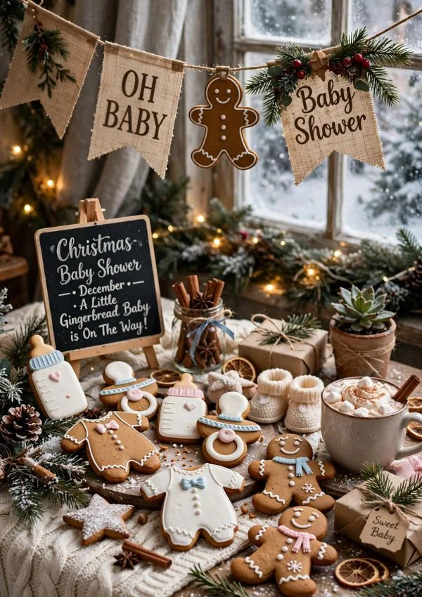 Gingerbread Baby Shower