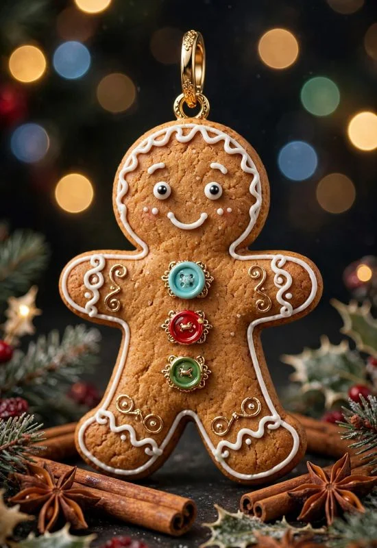 Gingerbread Man Charm
