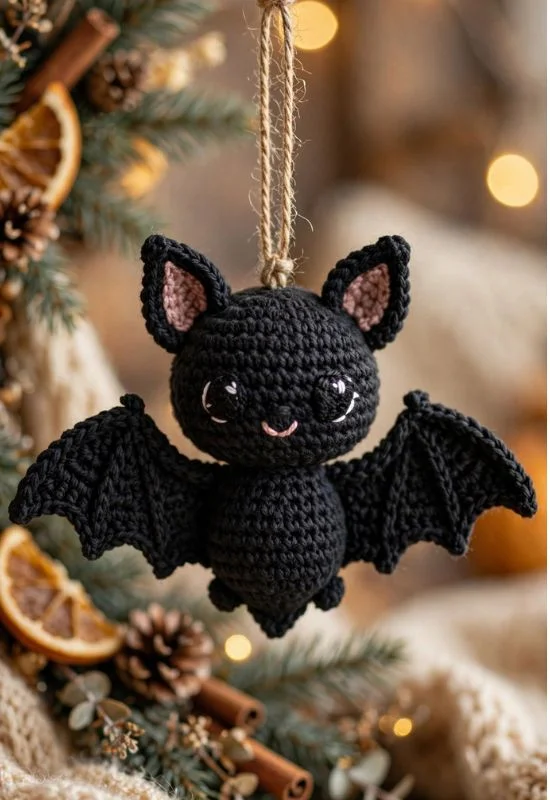 Hanging Bat Ornament