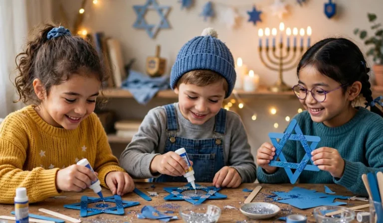 Hanukkah Crafts For Kids Star Of David