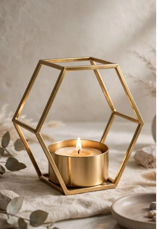 Hexagon Metal Holder
