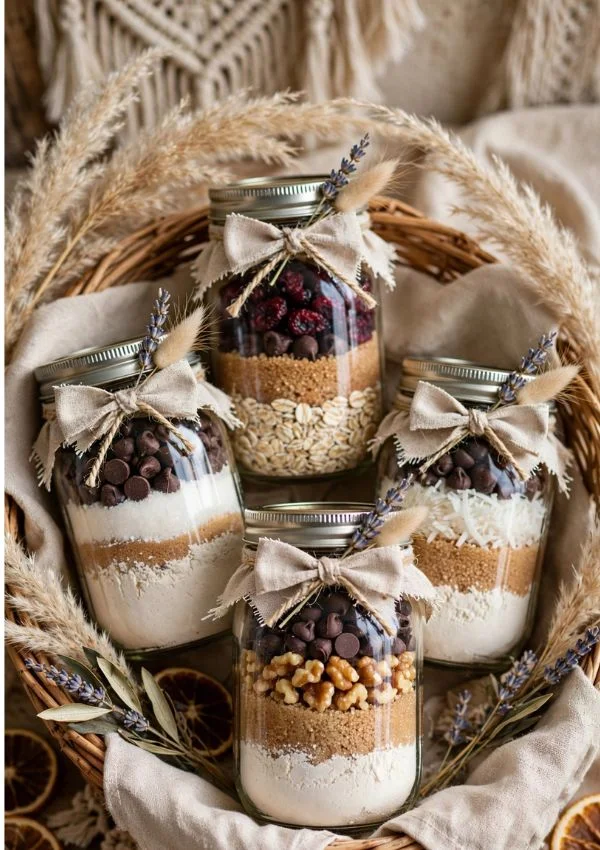 Homemade Cookie Mix Jar