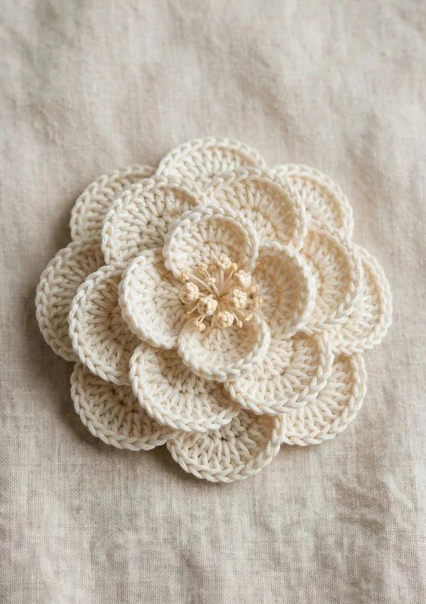 Ivory Camellia 