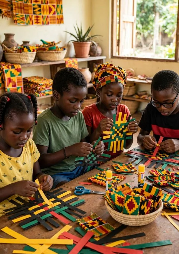 Kente Cloth Weaving