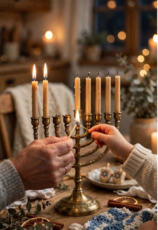 Menorah Candle Lighting Ceremony