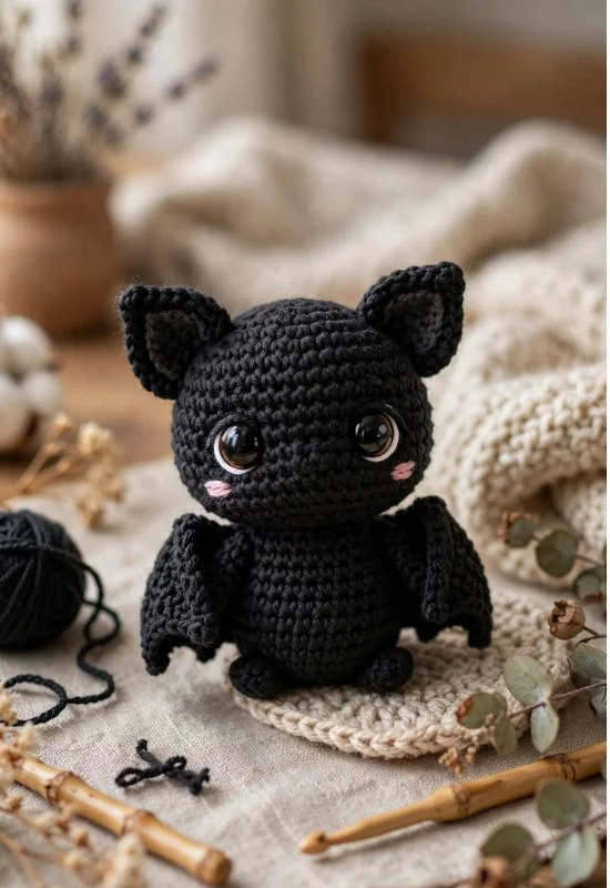 Mini Amigurumi Bat