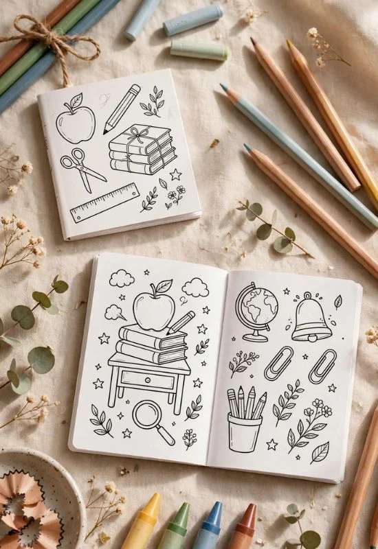 Mini Coloring Book